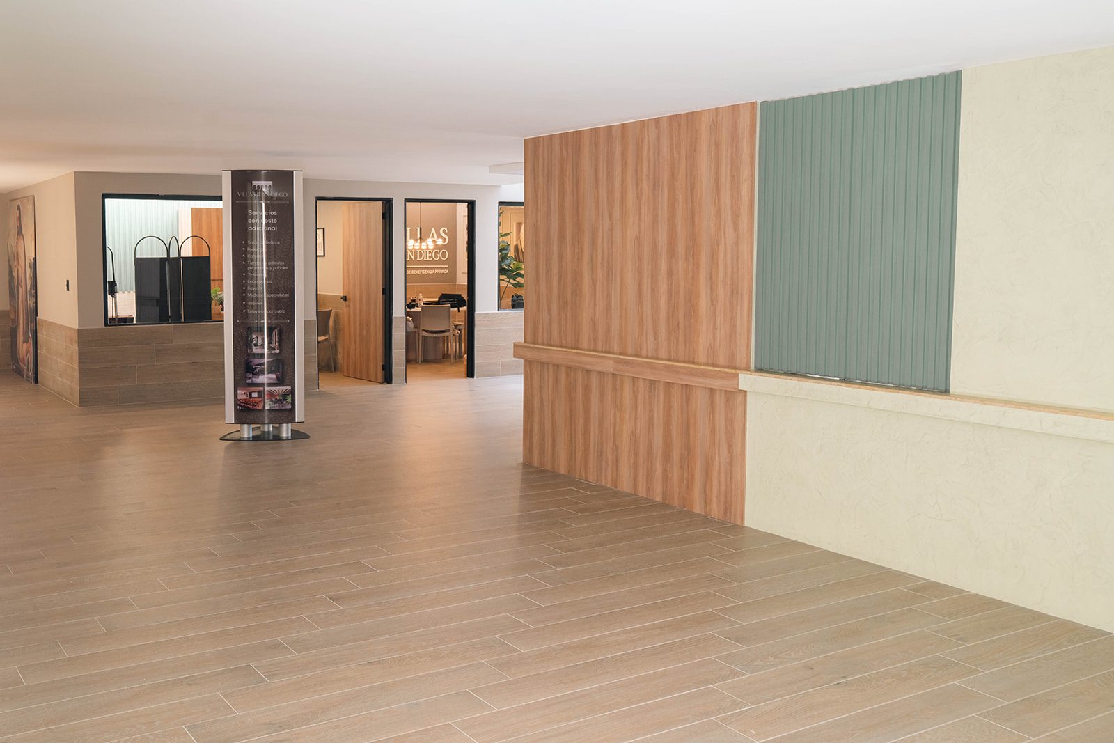 Recepción de Villas Juan Diego