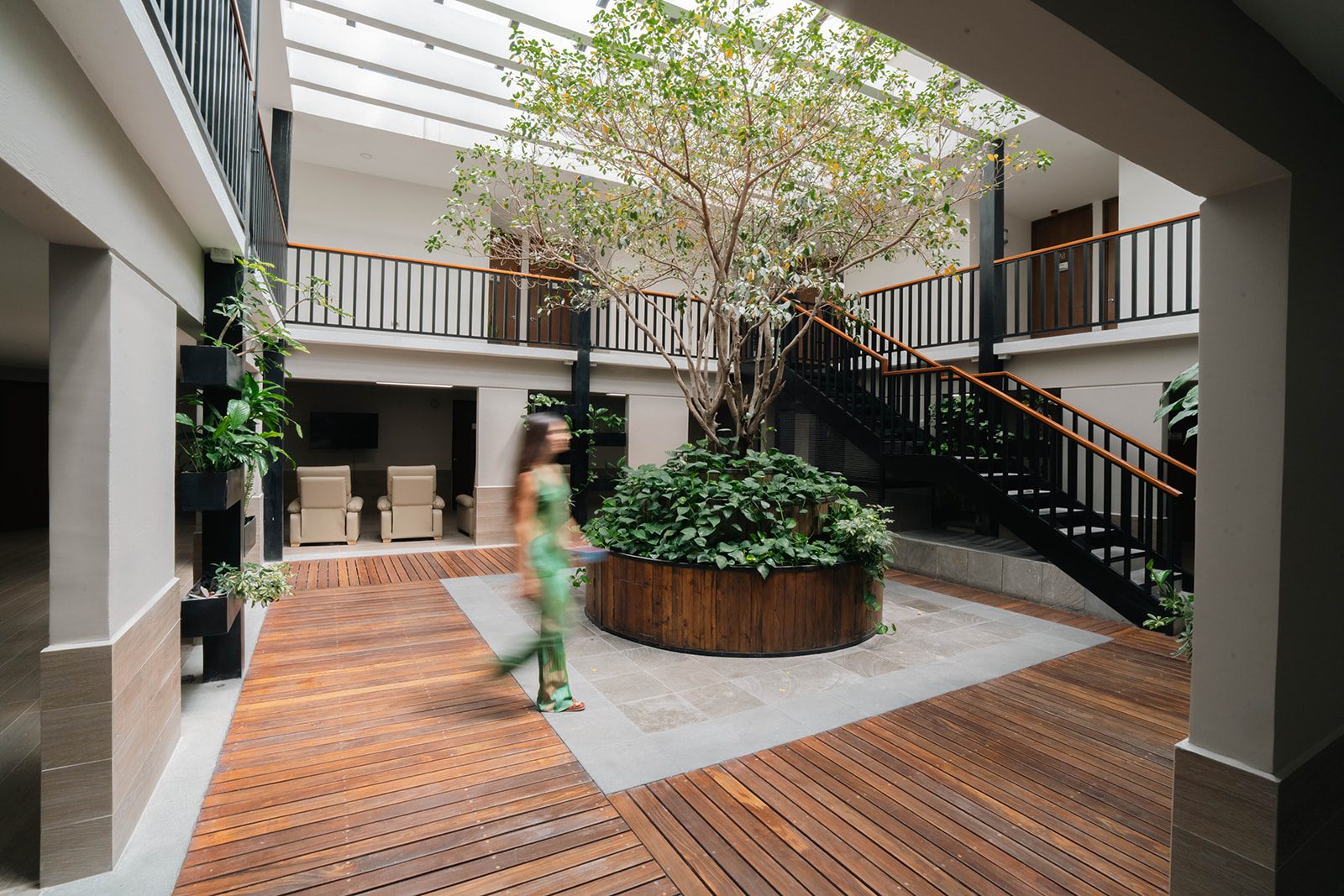 Patio central